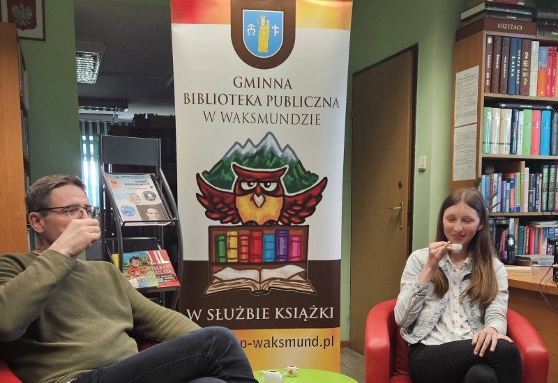 „Biblioteka – miejsce na czasie” – relacja z „Tygodnia Bibliotek” w Gminnej Bibliotece Publicznej w Waksmundzie i jej filiach.