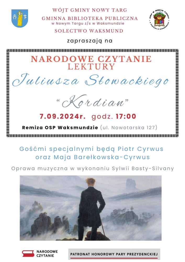 Kolejna odsłona Narodowego Czytania